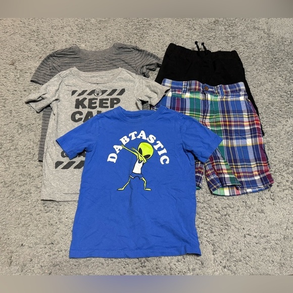 Polo Ralph Lauren Other - 🌼4/$25🌼 Boys Youth 5 Tee’s and Shorts Bundle